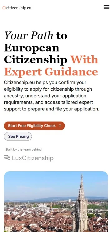 Citizenship.EU mobile preview
